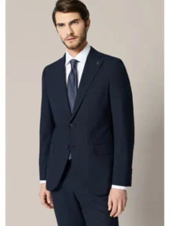 Lancerto Garnitur Apricale GA073225000002 Granatowy Slim Fit