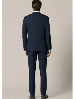 Lancerto Garnitur Apricale GA073225000002 Granatowy Slim Fit