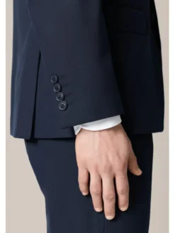 Lancerto Garnitur Apricale GA073225000002 Granatowy Slim Fit