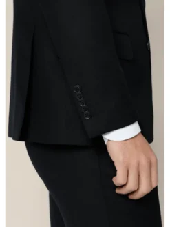 Lancerto Garnitur Brecon GA073225000005 Czarny Slim Fit