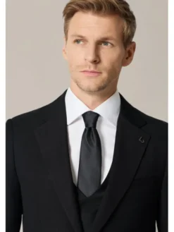 Lancerto Garnitur Brindisi GA073126000004 Czarny Slim Fit
