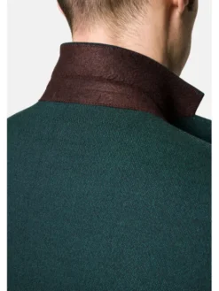 Lancerto Garnitur Bristol GA073222000006 Zielony Slim Fit