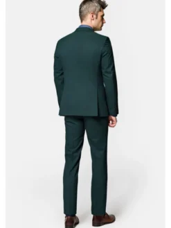 Lancerto Garnitur Bristol GA073222000006 Zielony Slim Fit