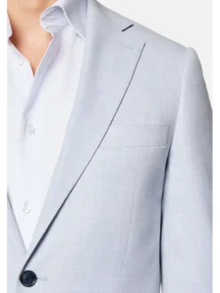 Lancerto Garnitur Durango GA073124000014 Błękitny Slim Fit