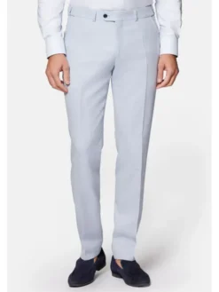 Lancerto Garnitur Durango GA073124000014 Błękitny Slim Fit