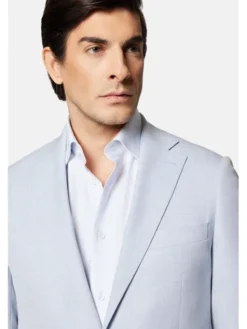Lancerto Garnitur Durango GA073124000014 Błękitny Slim Fit