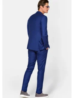 Lancerto Garnitur Durban Granatowy Regular Fit