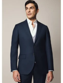 Lancerto Garnitur Fabricio GA073125000026 Granatowy Slim Fit