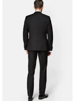 Lancerto Garnitur GA073122000020 Czarny Regular Fit
