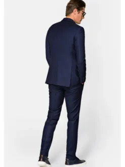 Lancerto Garnitur GA073122000006 Granatowy Regular Fit