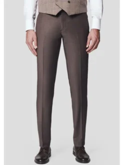 Lancerto Garnitur Henderson GA073125000013 Brązowy Slim Fit