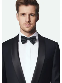 Lancerto Garnitur Leiston GA073124000026 Czarny Slim Fit
