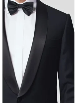 Lancerto Garnitur Leiston GA073124000026 Czarny Slim Fit
