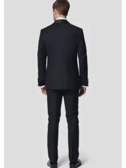 Lancerto Garnitur Leiston GA073124000026 Czarny Slim Fit