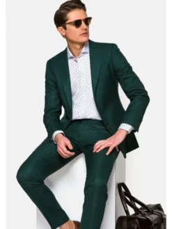 Lancerto Garnitur Lugano Zielony Regular Fit