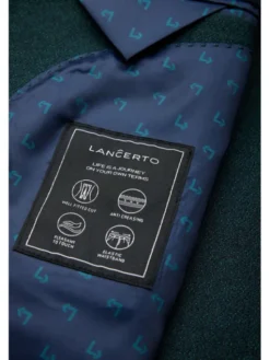 Lancerto Garnitur Scranton GA073124000009 Zielony Slim Fit