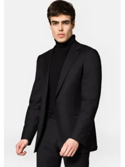 Lancerto Garnitur Seattle GA073123000010 Czarny Slim Fit