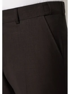 Lancerto Garnitur Segovia GA073126000043 Brązowy Slim Fit