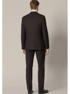 Lancerto Garnitur Segovia GA073126000043 Brązowy Slim Fit