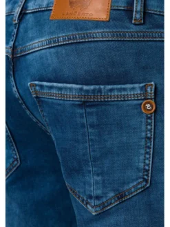 Lancerto Jeansy KR090223000016 Granatowy Slim Fit