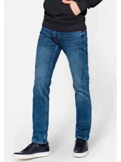 Lancerto Jeansy KR090223000016 Granatowy Slim Fit