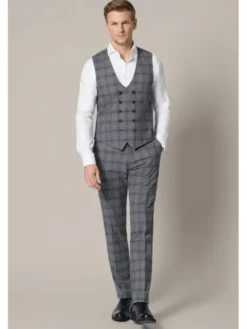 Lancerto Kamizelka Almaden KA073126000006 Szary Regular Fit