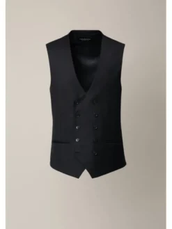 Lancerto Kamizelka Boria KA073126000010 Czarny Regular Fit