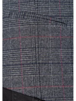Lancerto Kamizelka Burnley KA131223000008 Szary Slim Fit