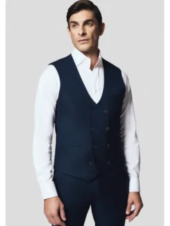 Lancerto Kamizelka Favara KA131125000013 Granatowy Slim Fit