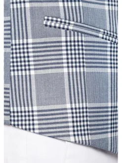 Lancerto Kamizelka Foley KA131123000009 Szary Slim Fit