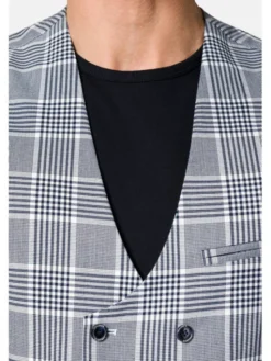 Lancerto Kamizelka Foley KA131123000009 Szary Slim Fit