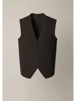 Lancerto Kamizelka Lior SW073225000093 Brązowy Regular Fit