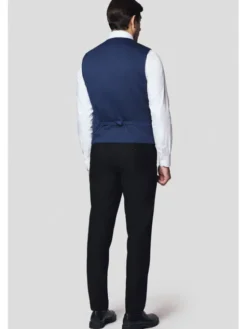 Lancerto Kamizelka Narcao KA131125000008 Granatowy Slim Fit