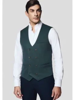 Lancerto Kamizelka Sorgono KA131125000002 Zielony Slim Fit