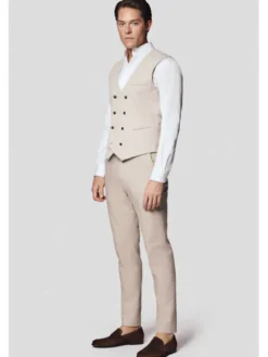 Lancerto Kamizelka Sorso KA131125000009 Beżowy Slim Fit