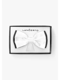 Lancerto Komplet mucha i poszetka MU090117000065 Biały