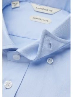 Lancerto Koszula Adelisa KO073226000008 Niebieski Slim Fit