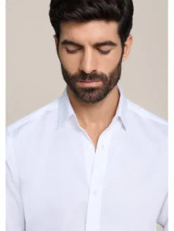 Lancerto Koszula Armida Biała KO073226000003 Biały Slim Fit