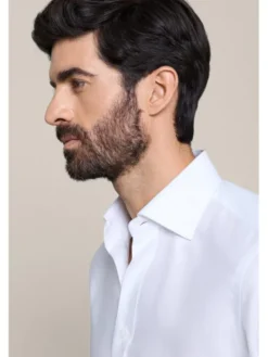 Lancerto Koszula Belisaria KO073226000001 Biały Slim Fit