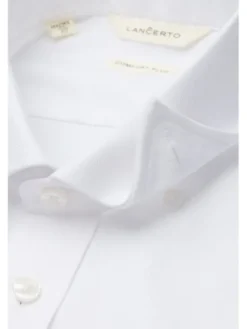 Lancerto Koszula Belisaria KO073226000001 Biały Slim Fit