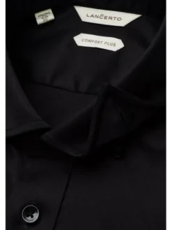 Lancerto Koszula Blackstone KO073226000009 Czarny Slim Fit