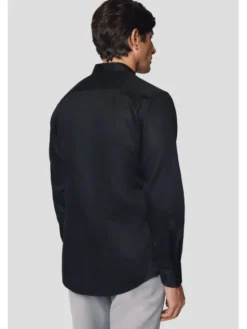 Lancerto Koszula Nuria KO073224000003 Czarny Slim Fit