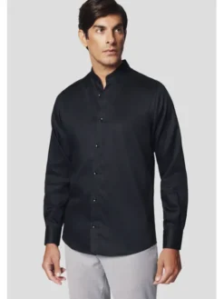 Lancerto Koszula Nuria KO073224000003 Czarny Slim Fit