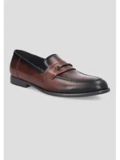 Lancerto Loafersy Roxbury BT104124000026 Brązowy