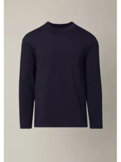 Lancerto Longsleeve Loreto Granatowa TS073126000008 Granatowy Regular Fit