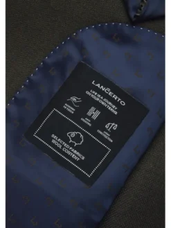 Lancerto Marynarka Albori MA073225000009 Zielony Slim Fit