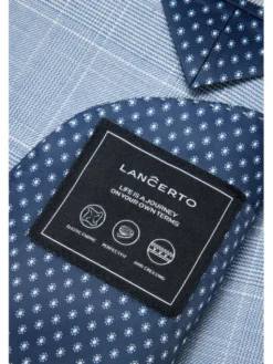 Lancerto Marynarka Altoona MA131124000020 Niebieski Slim Fit