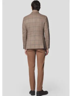 Lancerto Marynarka Asti MA131224000017 Beżowy Slim Fit