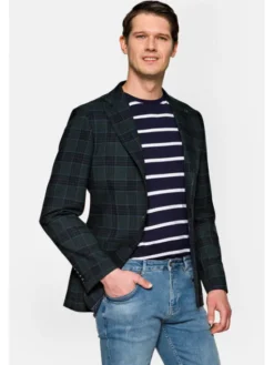Lancerto Marynarka Augusta 2 Zielony Slim Fit