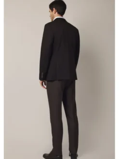 Lancerto Marynarka Bagnone MA131225000007 Brązowy Slim Fit